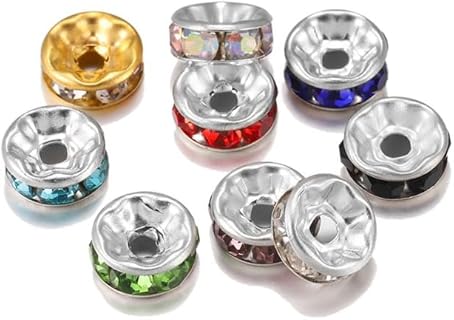 Pack of 50 Fishing Beads Fishing Wedding Spinner Rig Making Supplies Walleye DIY Mixed Color