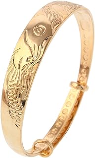 Copper Phoenix Dragon Vintage Bangle Bracelet Jewelry for Women Jewelry Friend Gift