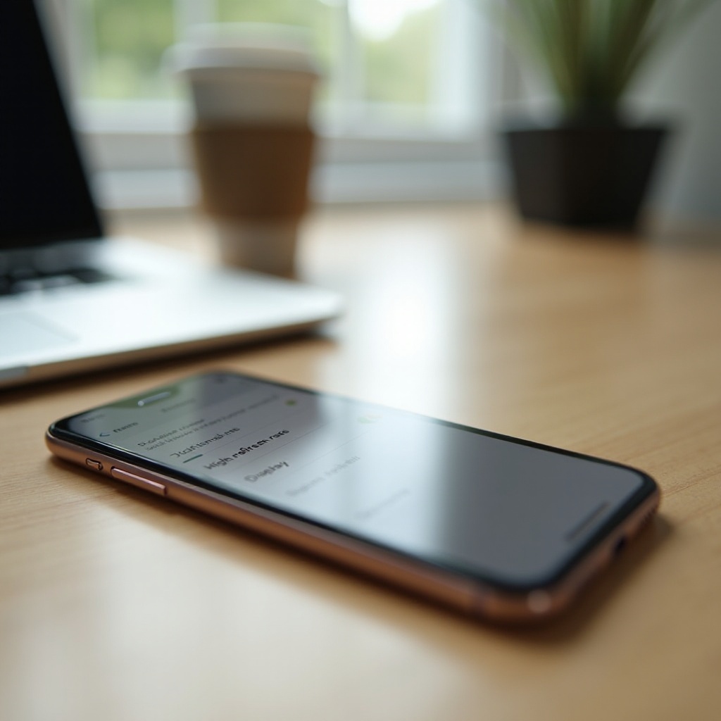 Optimiza tu iPhone desactivando 120Hz fácilmente