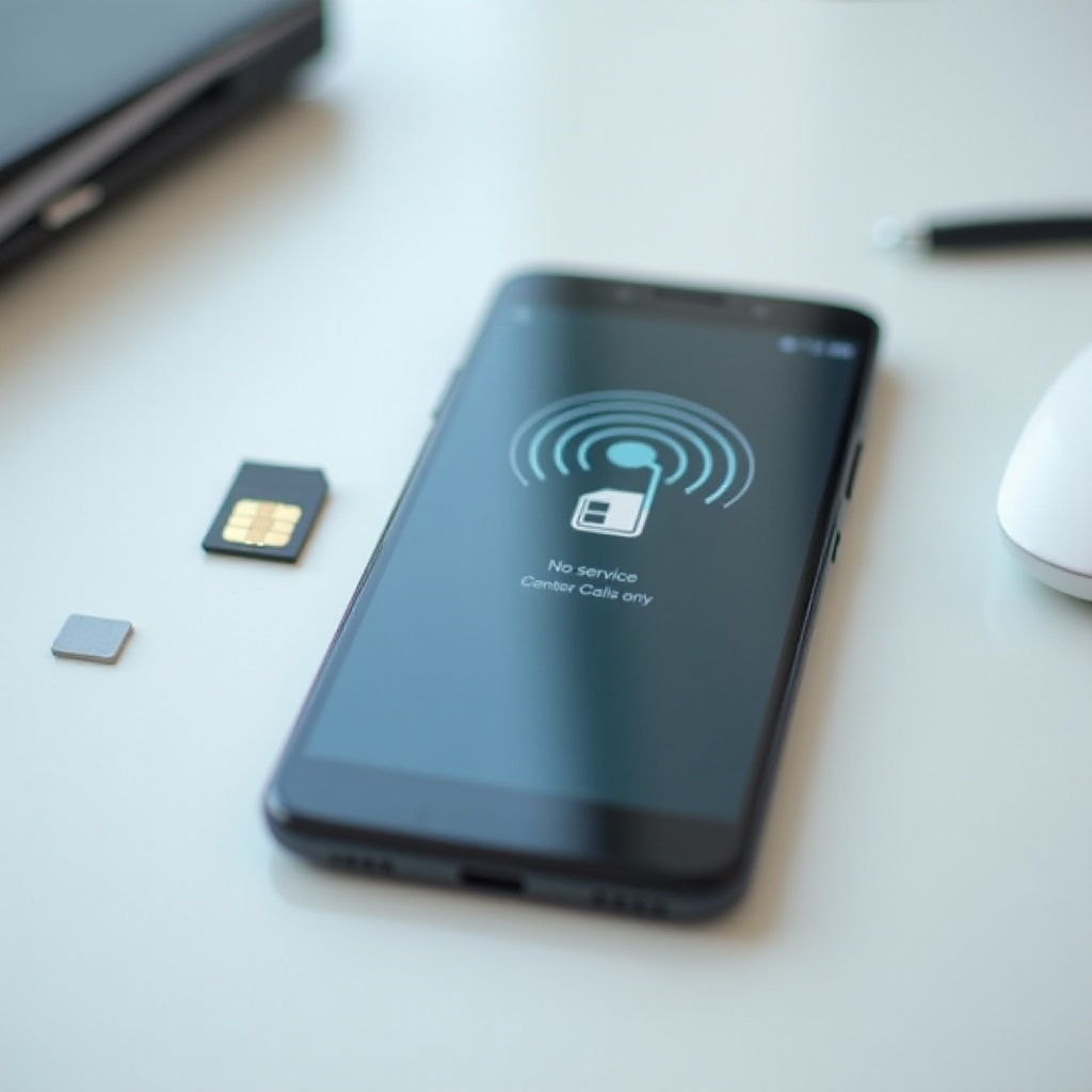 Carte SIM reconnue mais aucun service Android