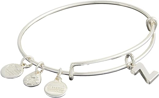 Alex and Ani Initial Z III Bangle Bracelet