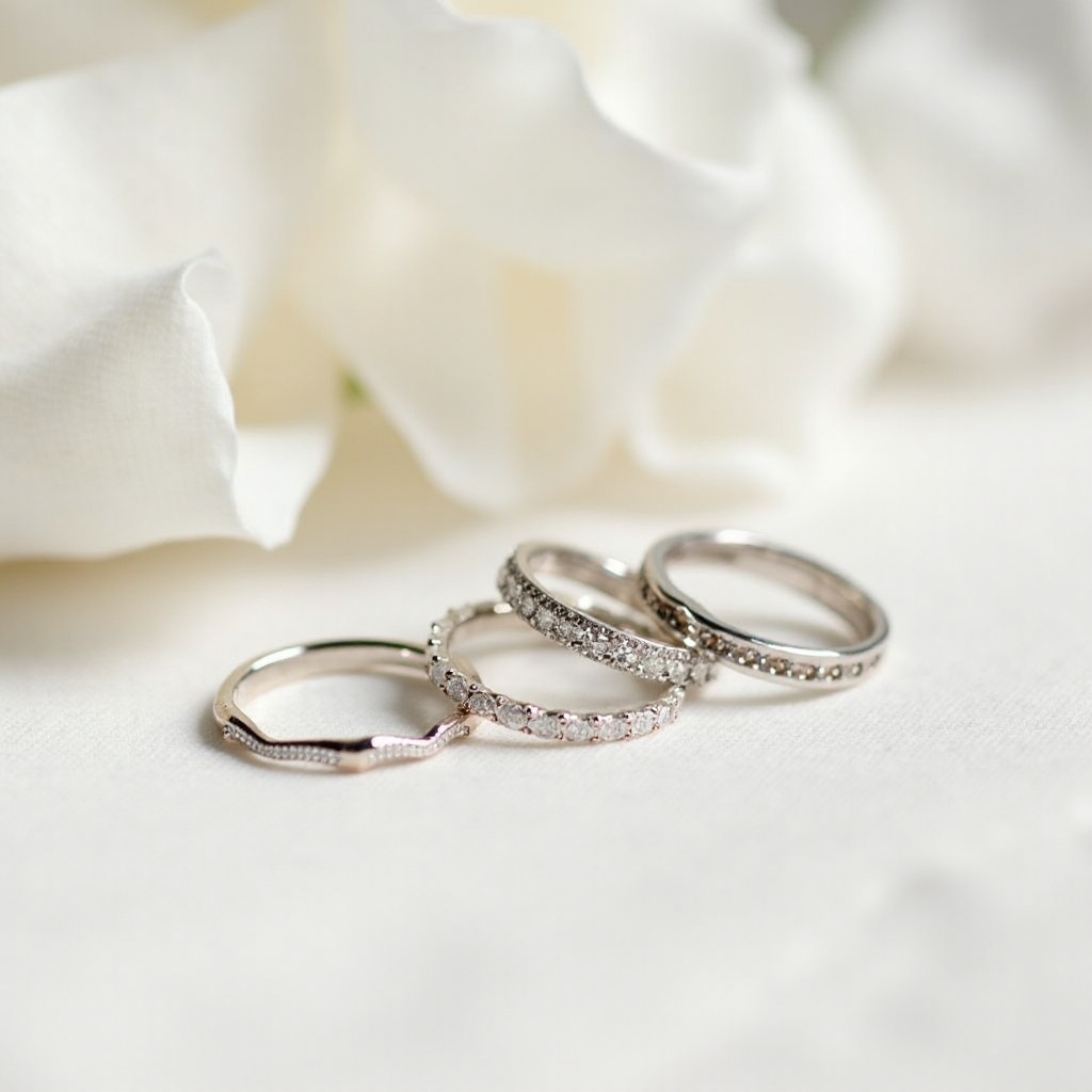 Descubre Alianzas de Oro Blanco Únicas: 2024