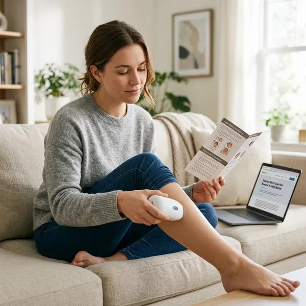 Can at-home laser hair removal cause cancer?