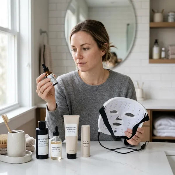 What to avoid before using an LED face mask