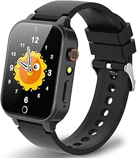 zzce キッズスマートウォッチ1.5インチ 自撮りカメラ付き、多機能26ゲームと英単語学習。入園祝いに最適なプレゼント。