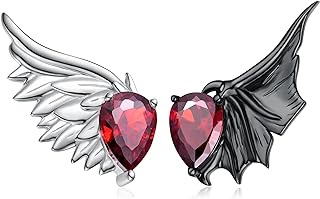 Gothic Earrings for Women Sterling Silver Gothic Stud Earrings Punk Gothic Jewelry for Women Girls