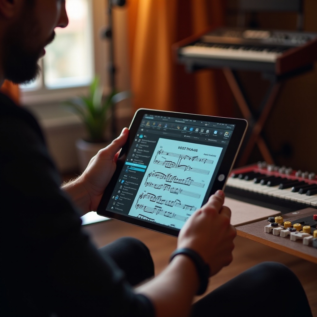 tablet für musiker