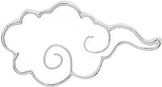 Holibanna Jewelry Lapel Pins Cactus Patterned Brooch Dress Accessories Cartoon Brooch Metal Brooch Clothes Corsage White