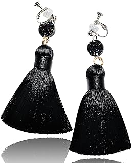 Acrylic Clip On Earrings for Women Girls, Regular Lightweight Colorful Clip On Drop Earrings Non Piercing Jewelry Birthday Christmas Valentine's Day Gift