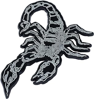 Edgy Enamel Scorpion Brooch with Secure Pin Clasp for Unique Style lovers - Distinct Zinc Alloy Design