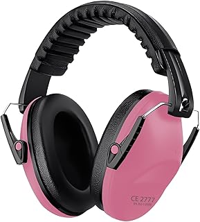 YingErTool Casque Anti-Bruit pour Enfants avec 26 dB de Réduction de Bruit et Bandeau Réglable, Compact et Pliable. Idéal pour Concerts et Feux dArtifice