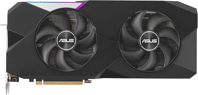 Tarjeta Gráfica ASUS Dual Radeon RX 7900 XTX OC Edition para Videojuegos con 24GB GDDR6, Ventiladores Axial-Tech y Tecnología 0dB, Compatible con Portátiles y Sobremesas