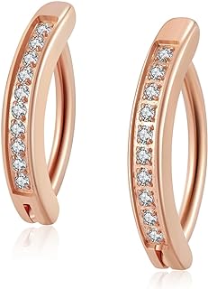 14G Clicker Belly Button Ring，Surgical Stainless Steel Hinged Belly Button Rings Belly Barbell Piercing Navel Barbell Body Jewelry 2PCS