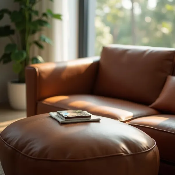 Comment nettoyer un canapé en cuir