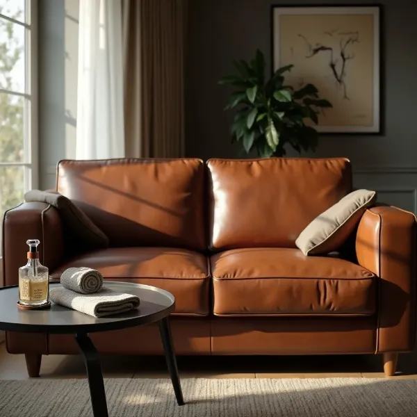 Cómo limpiar un sofá de cuero