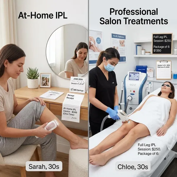 What costs come with at-home IPL?