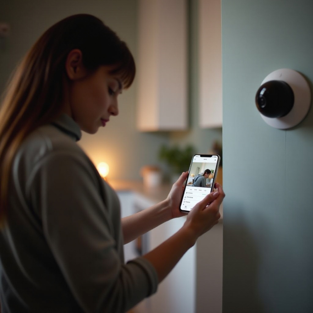 überwachungskamera kabellos über handy