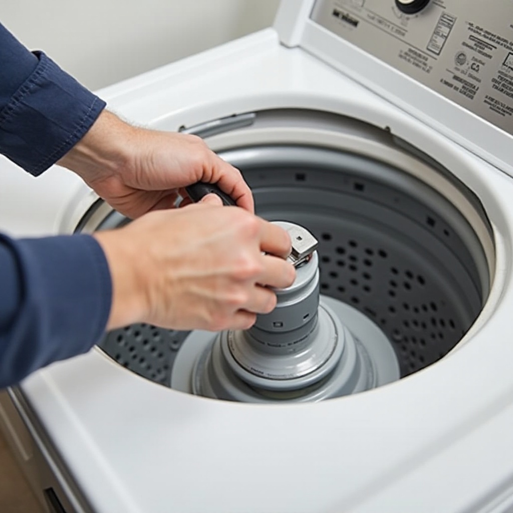remove washer agitator