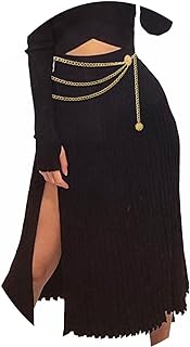 Chain Belts for Women Fashion Plus Size Waist Chain Belt Gold Silver Waist Belt Belly Chain Waist Belt Body Chain for Dress