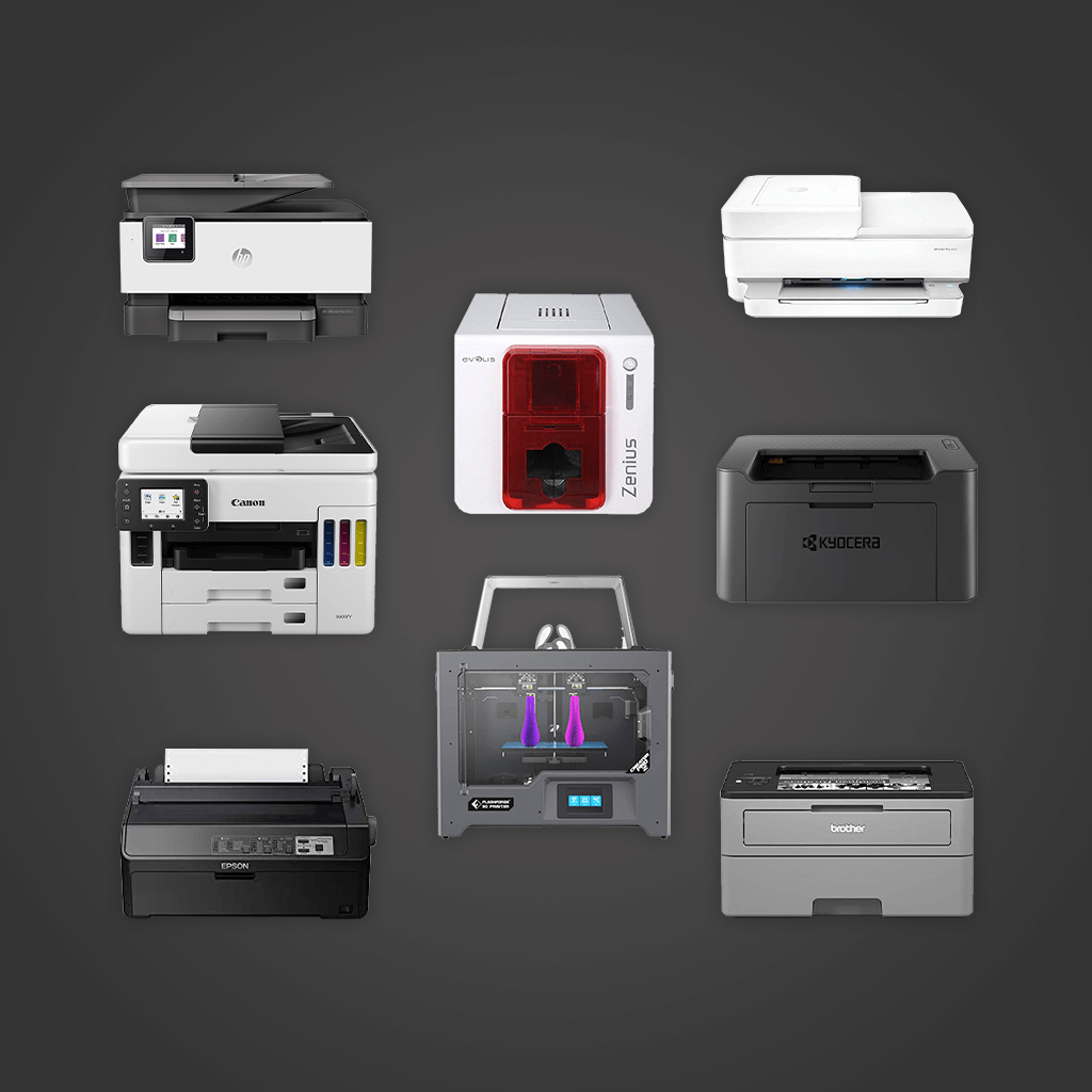 Understanding The Printer Realm: A Guide to The 4 Different Types of Printers