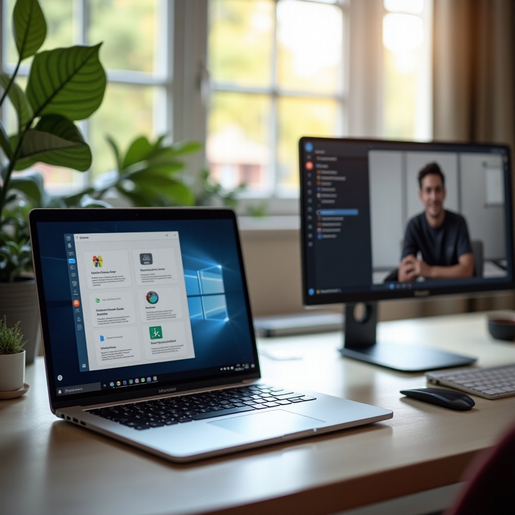 poner dos pantallas en un ordenador portátil