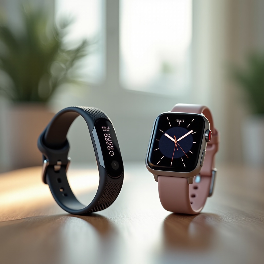 diferencia entre pulsera de actividad y reloj inteligente