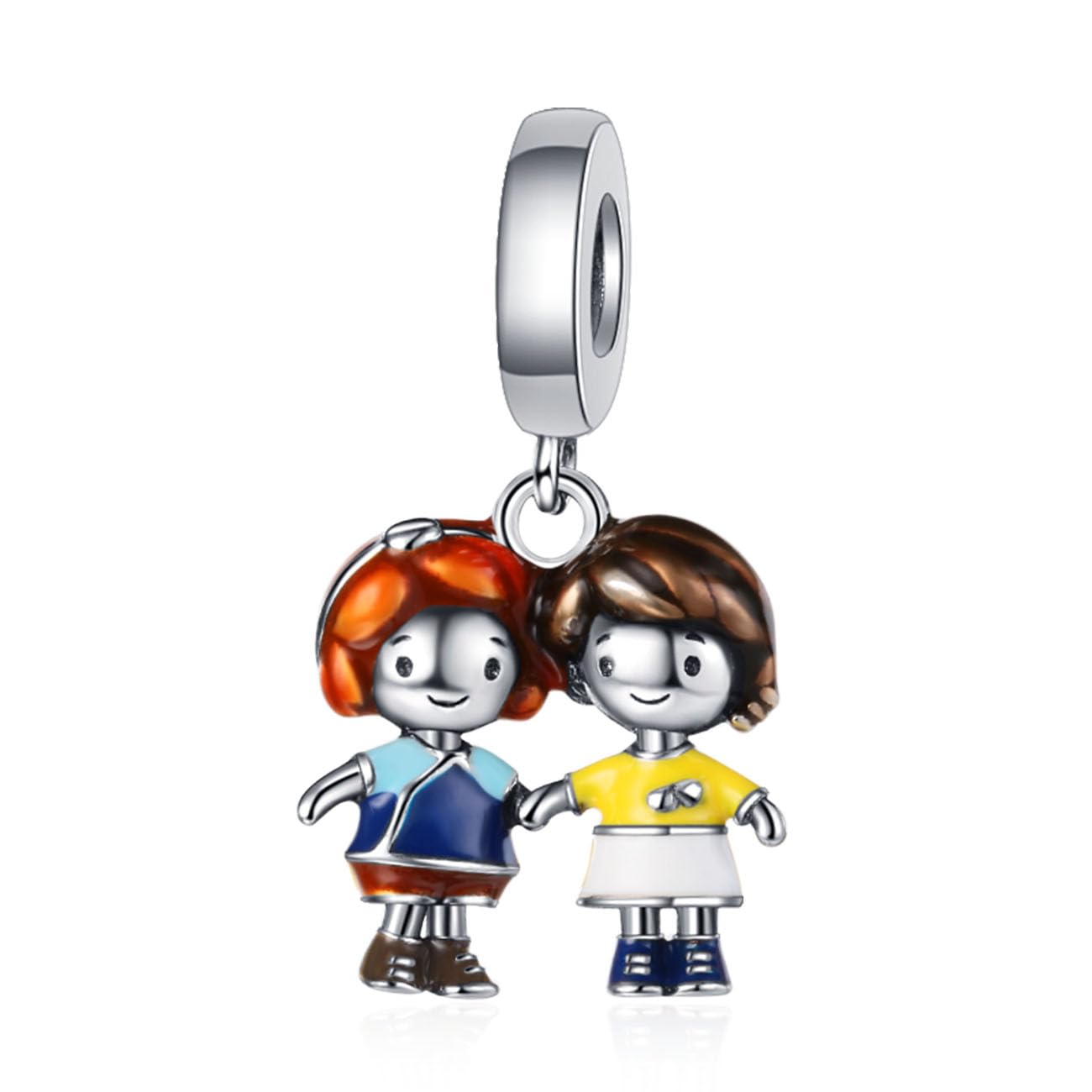 MYCHERISH Love Heart Star Moon Air Balloon Dangle Charms for Bracelets and Necklaces Women’s Beads Charms Dangle 925 Sterling Silver 5A Cubic Zircon,Christmas Mother’s Day Jewelry Gifts for Her