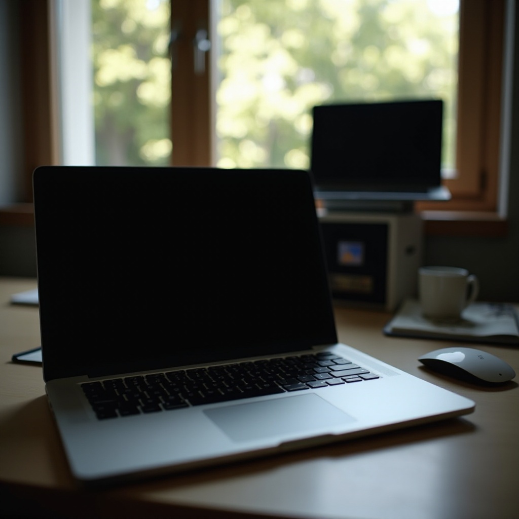 Cómo resolver el problema de pantalla negra en tu laptop