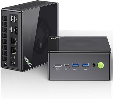 GMKtec NucBox Mini PC de Gaming con AMD Ryzen 7, 32GB RAM, 1TB SSD y GPU Radeon 780M. Ideal para jugadores y creadores de contenido con WiFi 6, BT 5.2 y conectividad avanzada