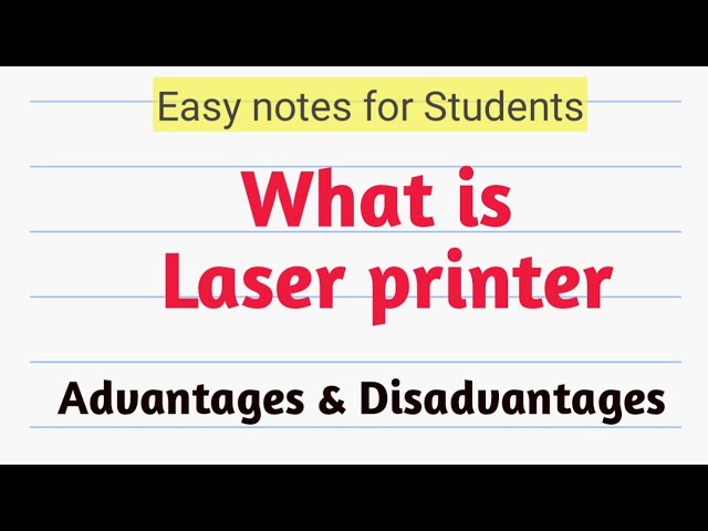 An Examination of Laser Printers: Evaluating the Pros And Cons