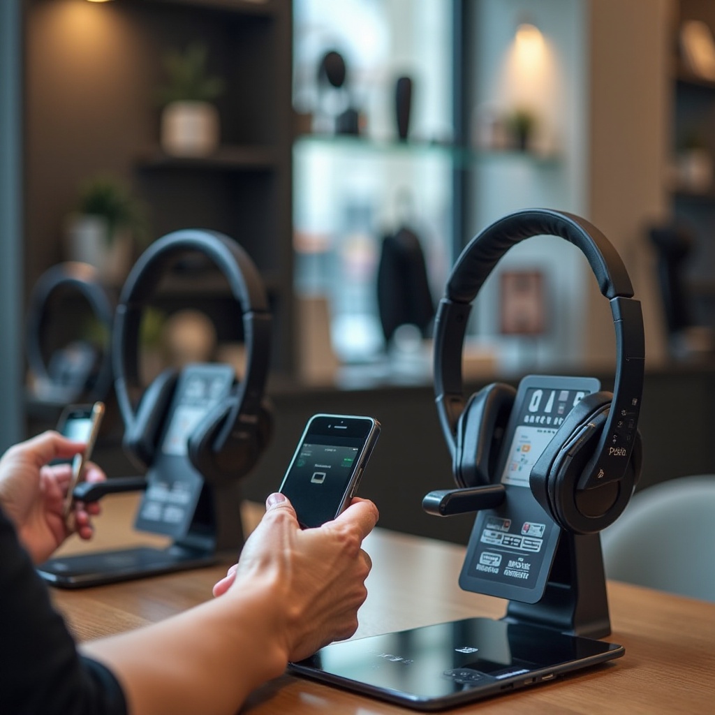 combiné téléphonique pour portable