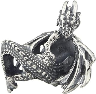 Fairytale Ice Fire Dragon Sterling Silver Charm Bead For Pandora & Similar Charm Bracelets & Necklaces