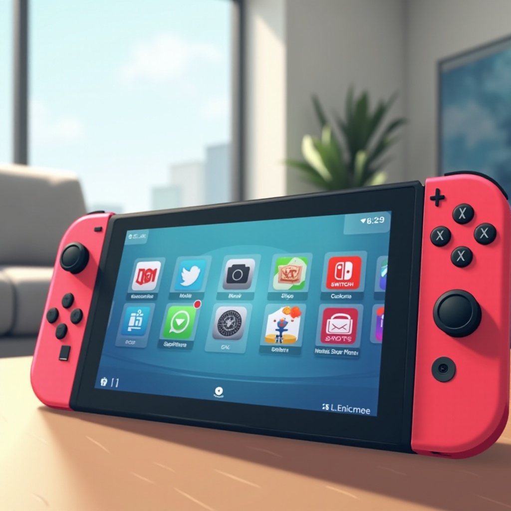 comment installer des application sur nintendo switch