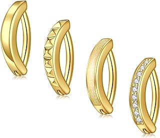 MODRSA Belly Button Ring Belly Rings Surgical Steel Belly Button Ring Hypoallergenic Clicker Belly Button Ring Navel Rings for Women