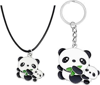 Charming Alloy Panda Bracelet with Lobster Clasp by Winssigma for Girls and Teens