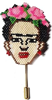 Frida HandMade Miyuki Necklace and Brooch Pin - Unique Design A+ Quality