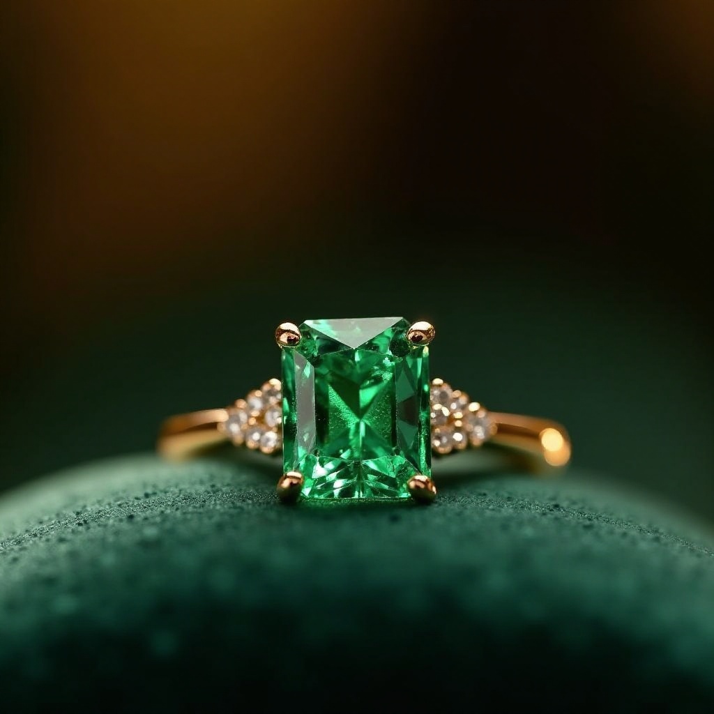 Anillos de Diamante Verde: Belleza Única y Exclusiva