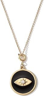 Evil Eye Necklace Goth Necklaces Snake/Star/Moon Necklace Halloween Gold Necklace for Women Evil Eye Jewelry Protection Necklace