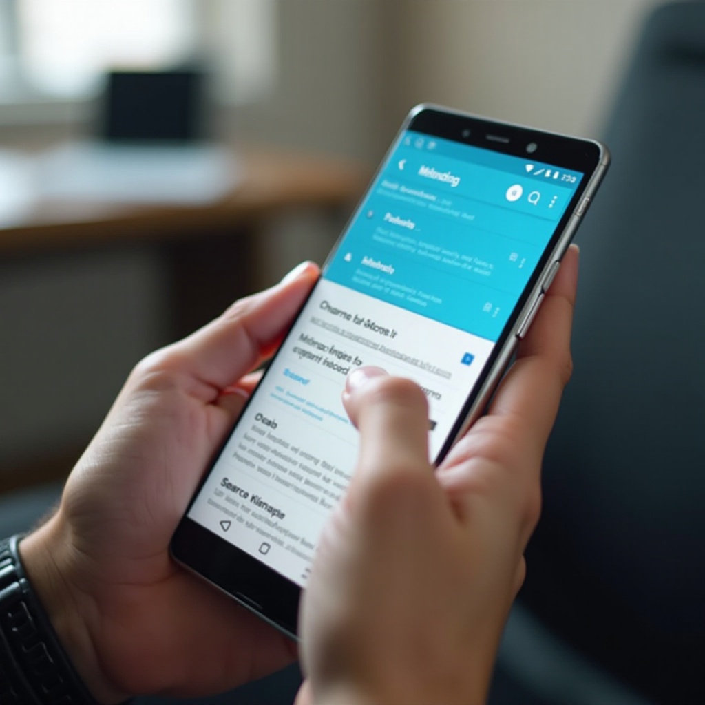 trends bei suchanfragen löschen android handy