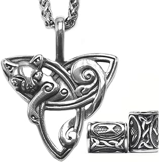 Mjolnir Thor Hammer Necklace Mixed Gold Color Pendant Stainless Steel Viking Accessories Norse Pendant Viking Jewelry for Men