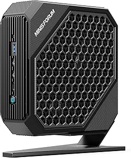 MINISFORUM Neptune Series HX99G Mini PC con Procesador AMD Ryzen 9 6900HX, 32GB RAM y 1TB SSD, ideal para Edición de Videos y Juegos Ligeros