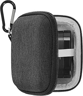 GEEKRIA Tasche für Bowers & Wilkins Kopfhörer mit harter Schale, weicher Innenseite und Netztasche für maximalen Schutz - ideal für unterwegs und Zuhause