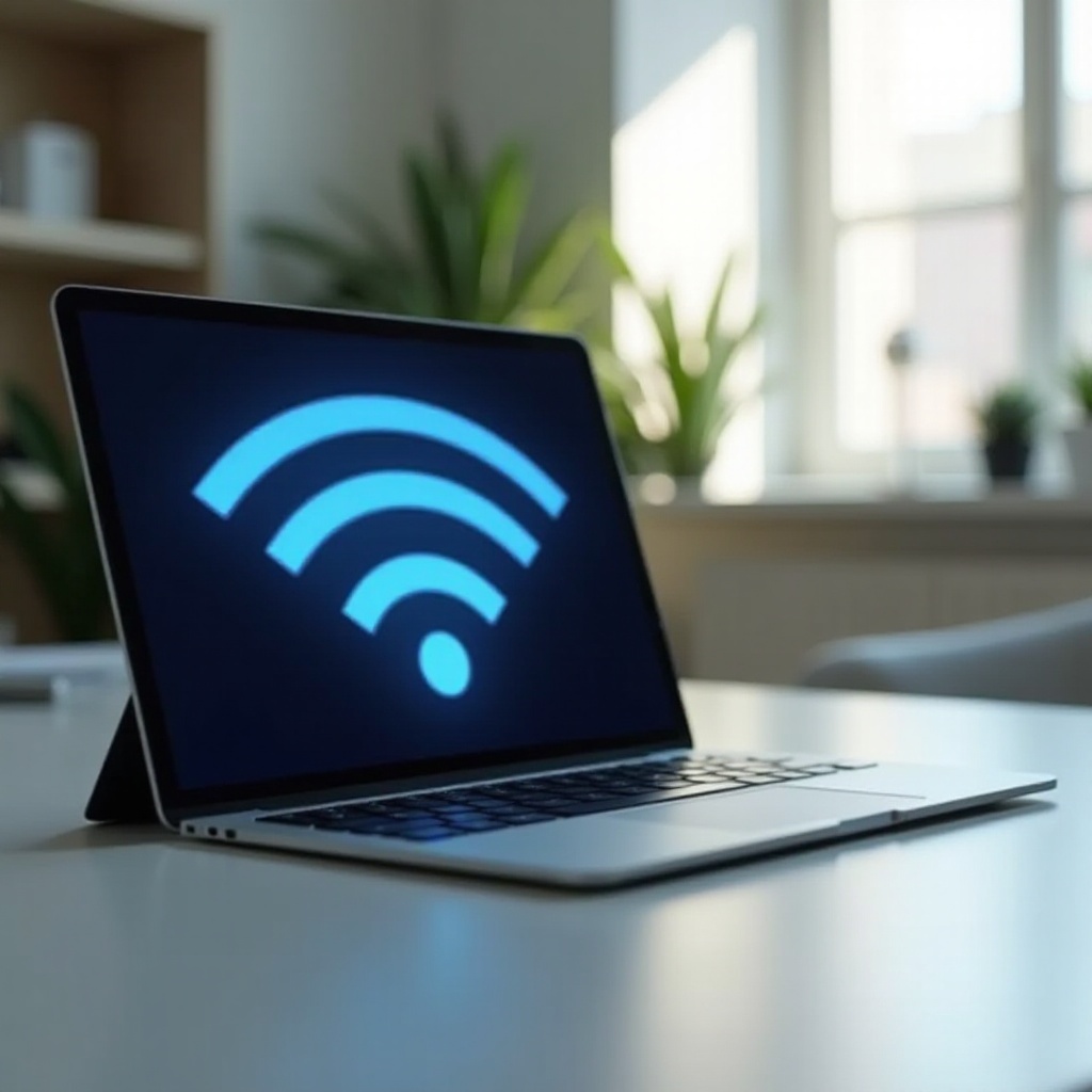 la conexion wifi de la tablet parpadea