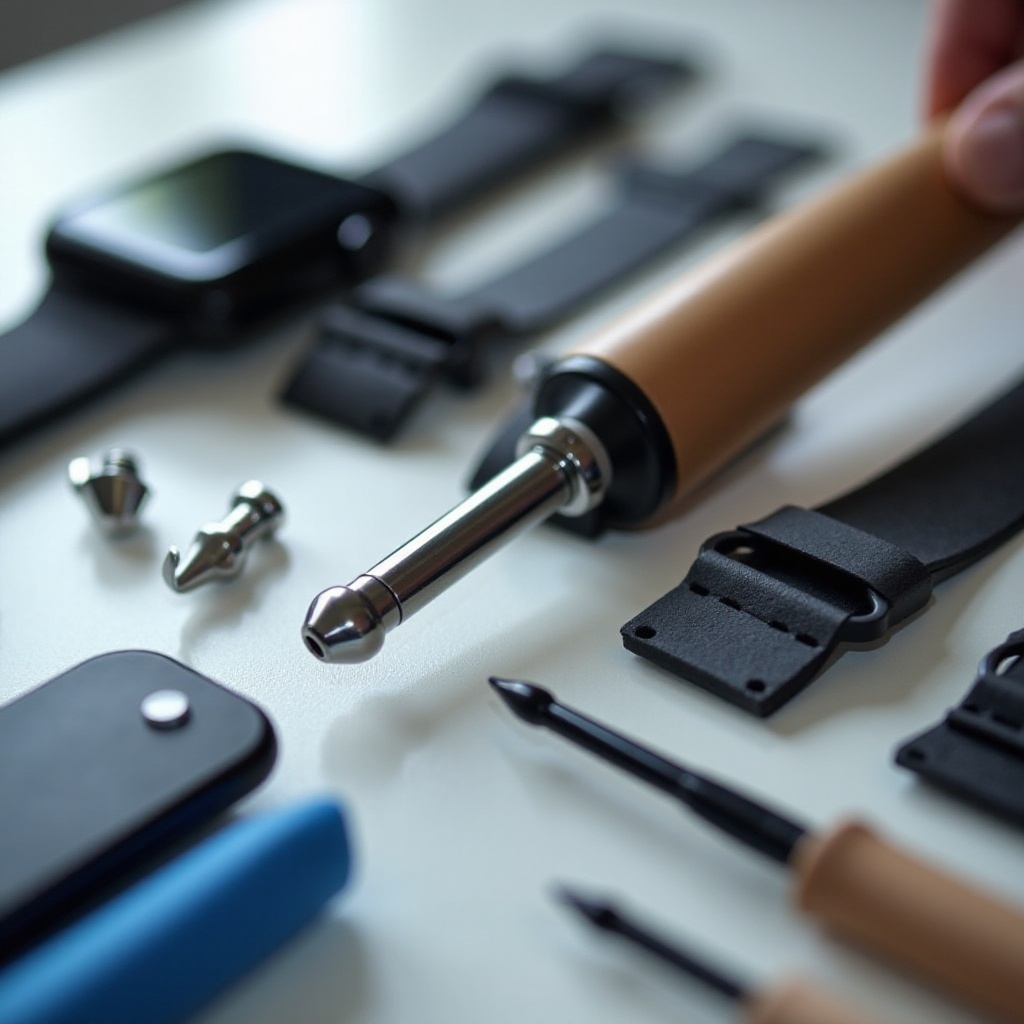 como colocar las correas de reloj smartwatch