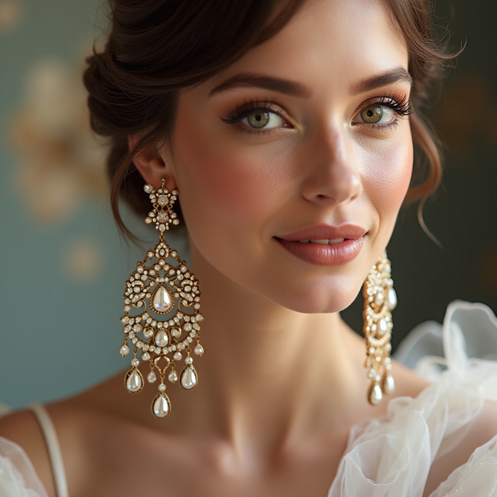 Boucles d'Oreilles Fantaisie Chic : Élégance Intemporelle