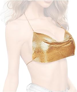 Sexy Deep V Backless Halter Body Chain