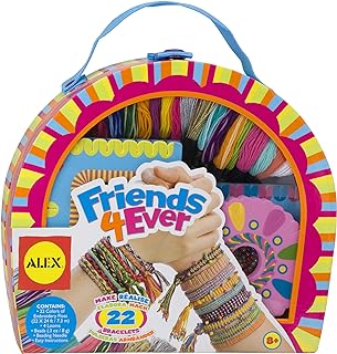 Alex DIY Friends Forever Bracelet Kit Kids Art and Craft Activity