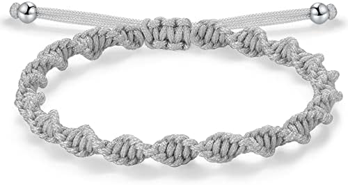 JENDEAR SHINE Braided Bracelet Women Men, Adjustable String Bracelet Handmade Jewelry, Birthday Friendship Couple Lucky Gift