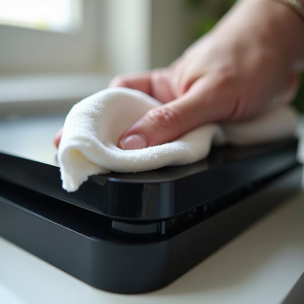 cómo limpiar la playstation 4