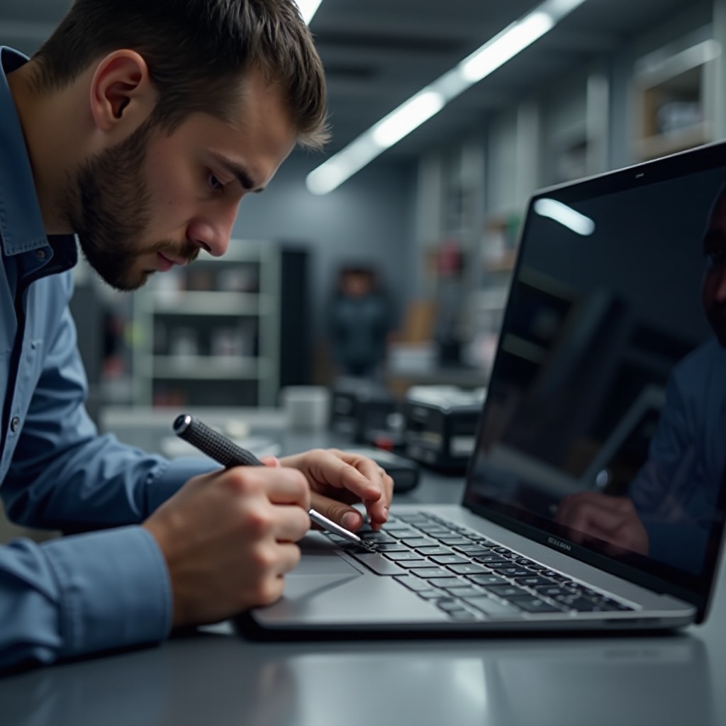 réparation écran macbook